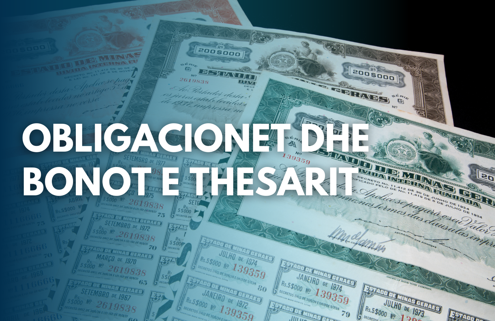 Obligacionet dhe Bonot e Thesarit